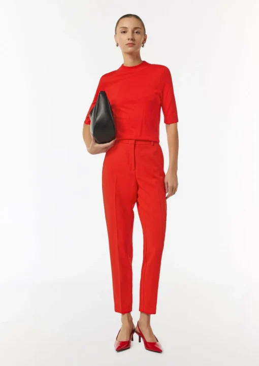 Ankle-Hose mit Eingrifftaschen und Gürtelschlaufen