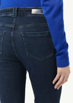 Ankle-Jeans mit Slim Leg