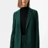 Antaillierter Blazer aus Twill