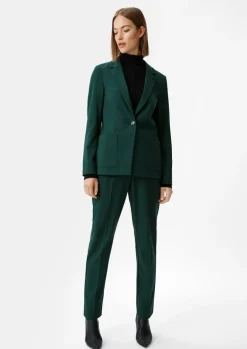 Antaillierter Blazer aus Twill