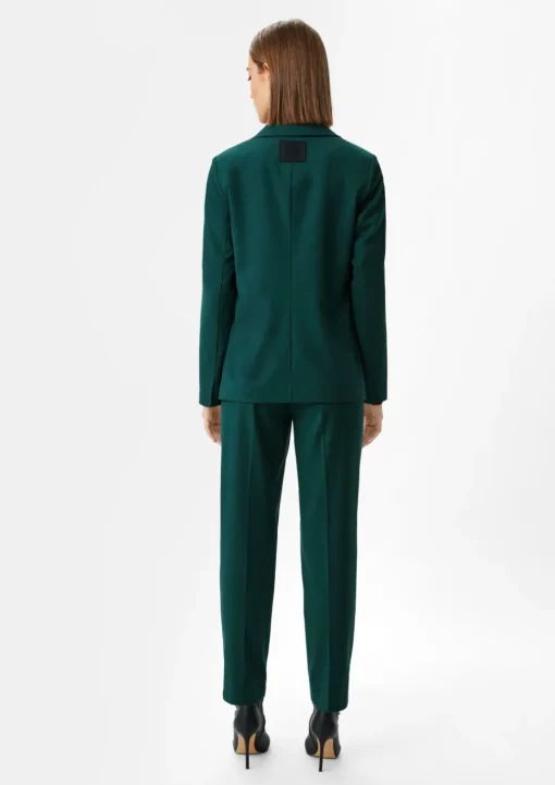 Antaillierter Blazer aus Twill