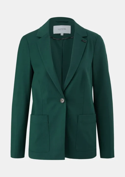 Antaillierter Blazer aus Twill