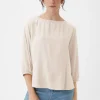 3/4-Arm-Bluse aus Modal