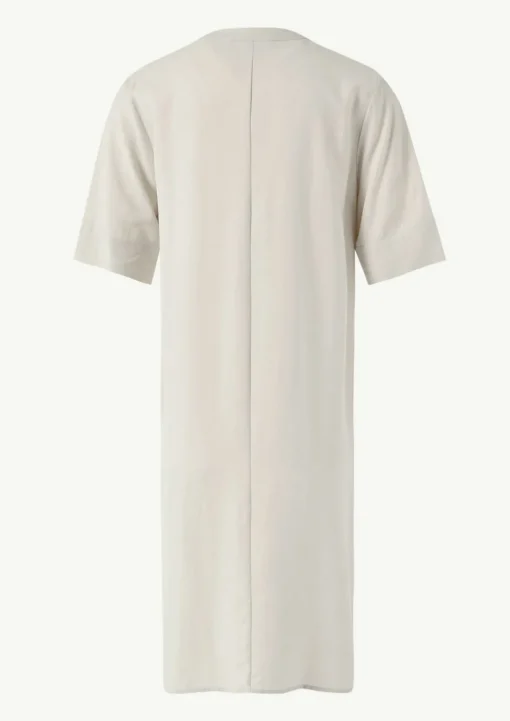 Ausgestelltes T-Shirt-Kleid aus Modal