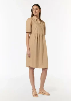Baumwollkleid mit Hemdkragen