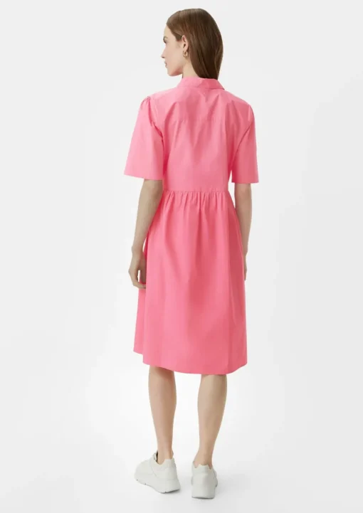 Baumwollkleid mit Hemdkragen