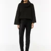 Beschichtete Hose im Skinny Fit