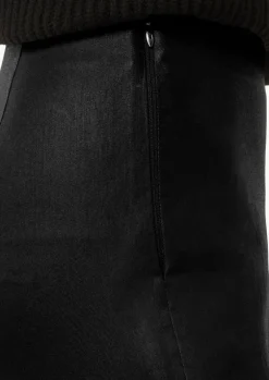 Beschichtete Hose im Skinny Fit