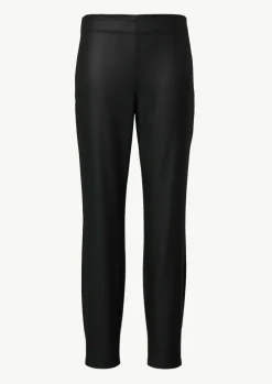 Beschichtete Hose im Skinny Fit
