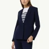 Blazer aus Jersey