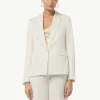 Blazer aus Leinenmix