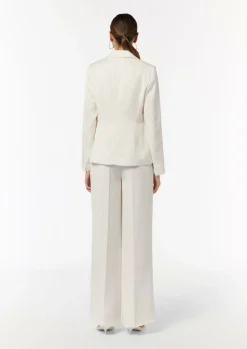 Blazer aus Leinenmix
