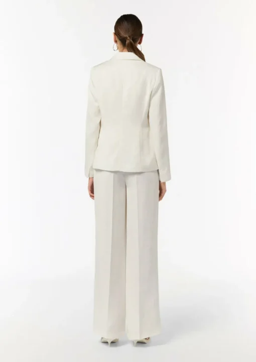 Blazer aus Leinenmix