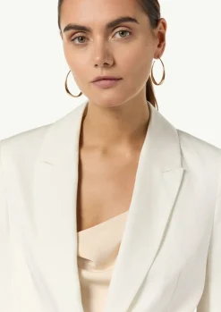 Blazer aus Leinenmix