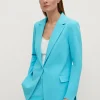 Blazer aus Twill