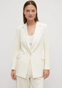Blazer aus Twill