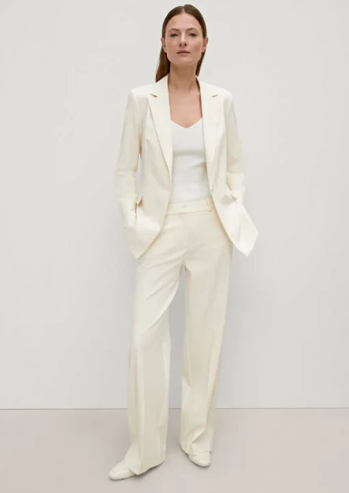 Blazer aus Twill
