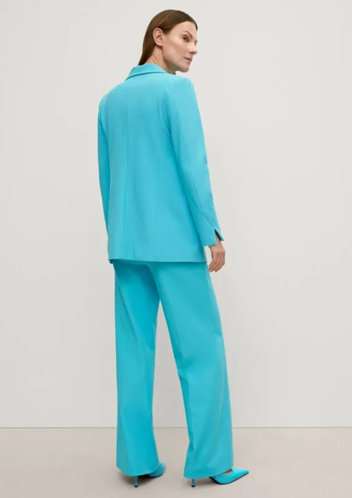 Blazer aus Twill