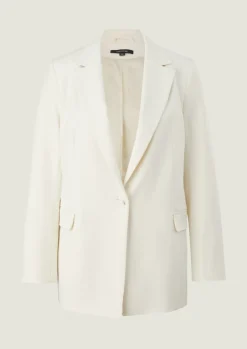 Blazer aus Twill
