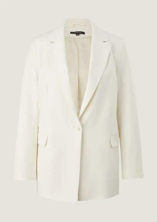 Blazer aus Twill