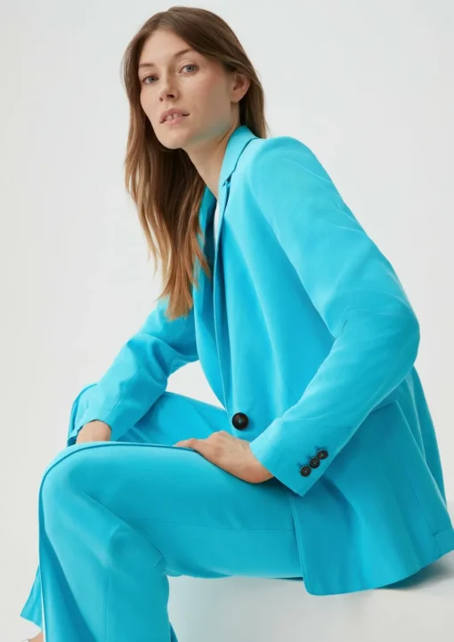 Blazer aus Viskosemix