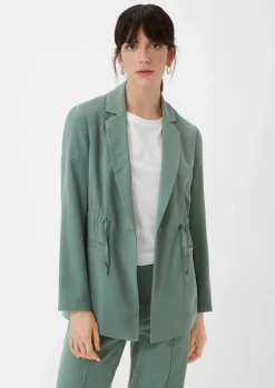 Blazer aus Viskosetwill