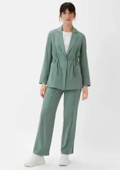 Blazer aus Viskosetwill