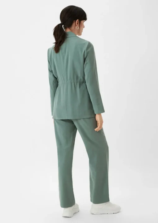 Blazer aus Viskosetwill