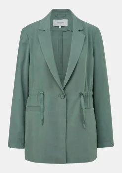 Blazer aus Viskosetwill