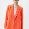 Blazer mit doppelreihigen Knöpfen