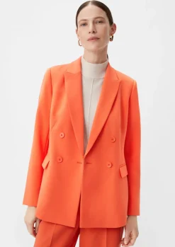 Blazer mit doppelreihigen Knöpfen
