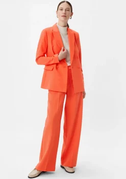 Blazer mit doppelreihigen Knöpfen