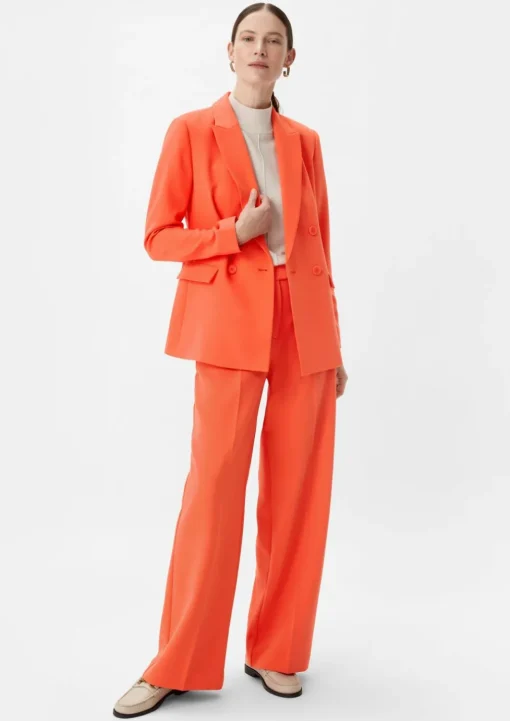 Blazer mit doppelreihigen Knöpfen