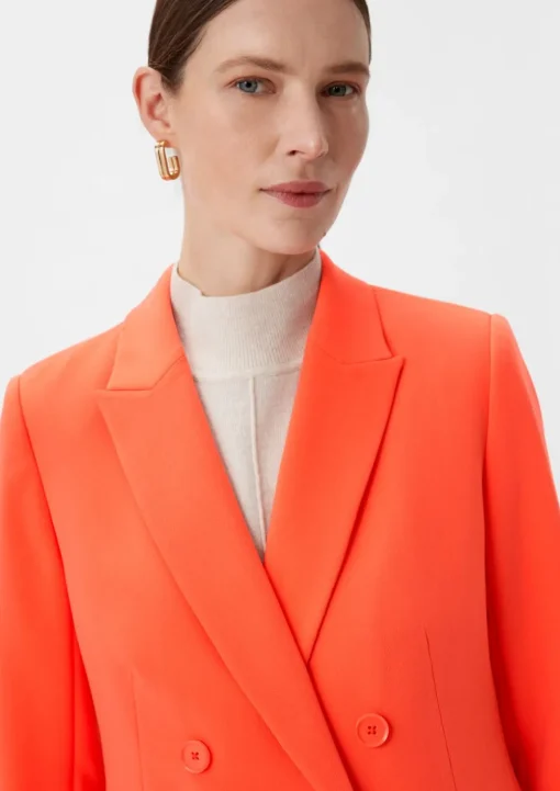 Blazer mit doppelreihigen Knöpfen