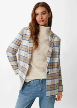 Blazer mit Karomuster
