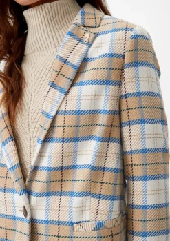 Blazer mit Karomuster