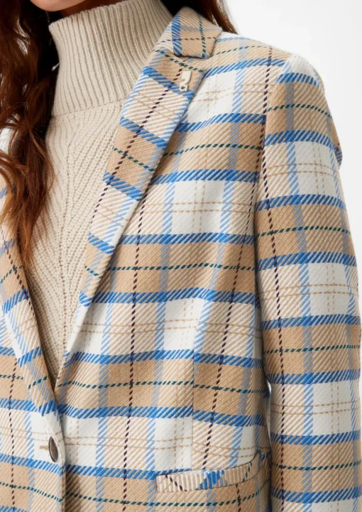 Blazer mit Karomuster
