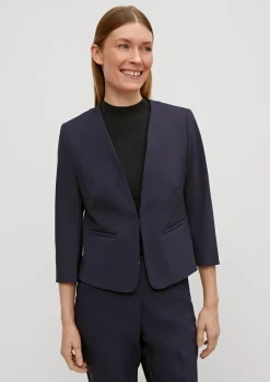 Blazer mit kurzem Schnitt
