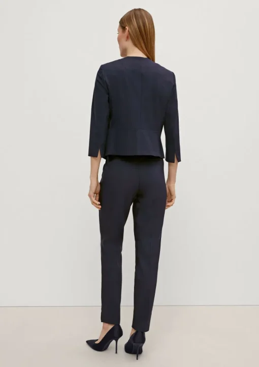 Blazer mit kurzem Schnitt