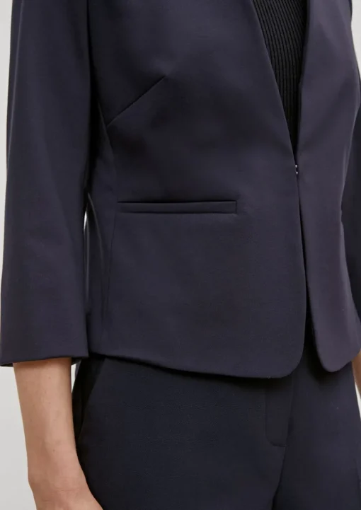 Blazer mit kurzem Schnitt