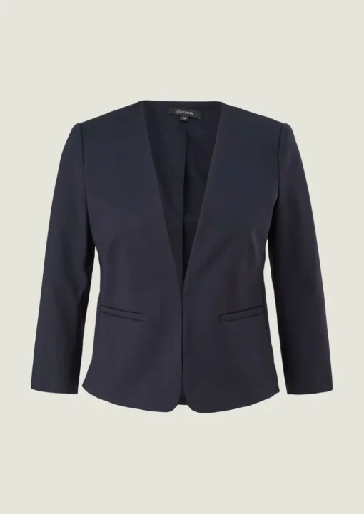Blazer mit kurzem Schnitt