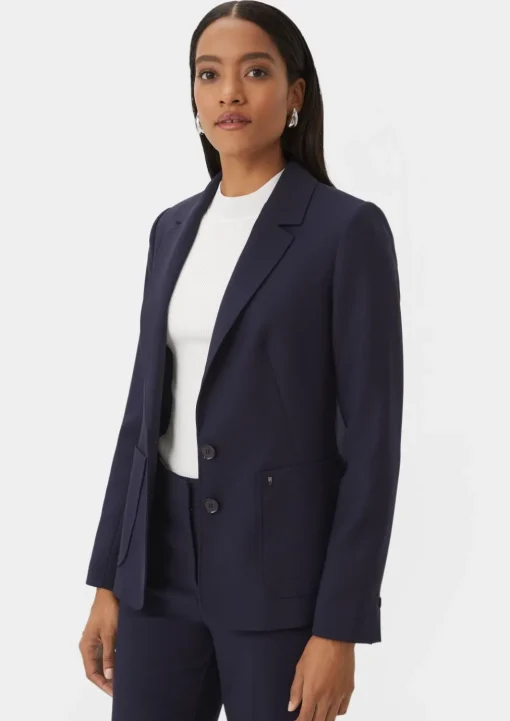 Blazer mit leichtem Futter
