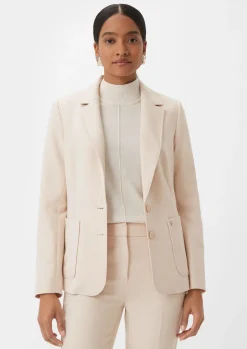 Blazer mit leichtem Futter