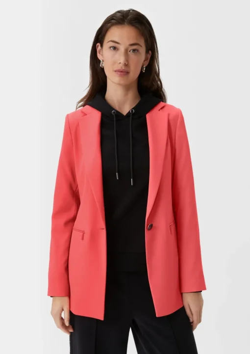 Blazer mit Reißverschlusstaschen