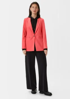 Blazer mit Reißverschlusstaschen
