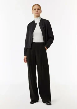 Blouson mit Raffungsdetails am Ärmel