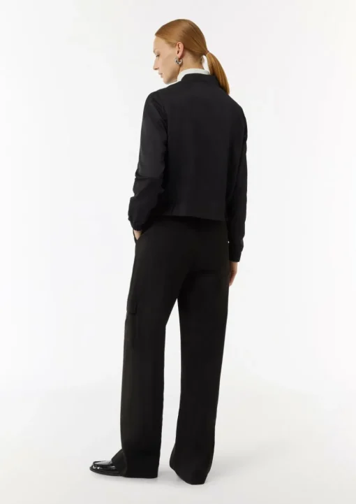 Blouson mit Raffungsdetails am Ärmel