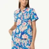 Bluse aus Leinenmix
