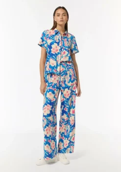 Bluse aus Leinenmix