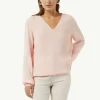 Bluse in Crêpe-Optik mit gerafftem Saum